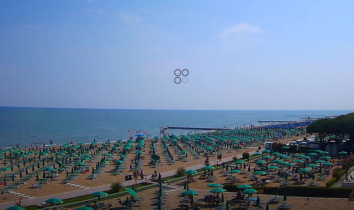 Immagine di anteprima della webcam Spiaggia di Jesolo