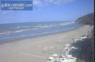 Immagine di anteprima della webcam Gabbice Mare