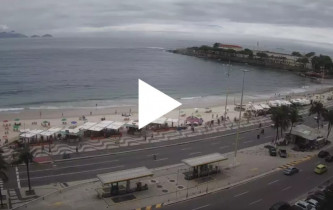 Preview webcam image Rio de Janeiro - Copacabana