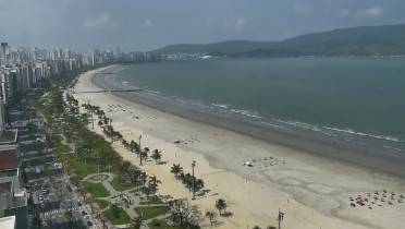 Preview webcam image Bay Praia de Santos