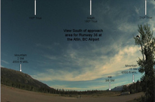 Preview webcam image Atlin Airport