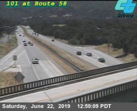 Preview webcam image Santa Margarita - SR-58