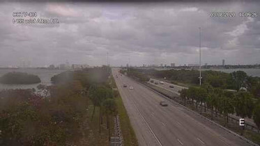 Preview webcam image Miami - I-195 West of Alton Road