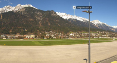 Preview webcam image Airport Innsbruck