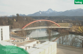 Image d'aperçu de la webcam Villach - Drau Bridge