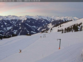 Image d'aperçu de la webcam Saalbach Hinterglemm - Berghotel Seidl-Alm