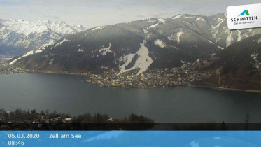 Immagine di anteprima della webcam Thumersbach - Zell See