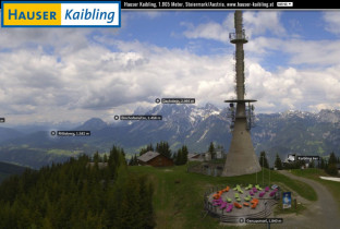 Immagine di anteprima della webcam Haus in Ennstal - Hauser Kaibling