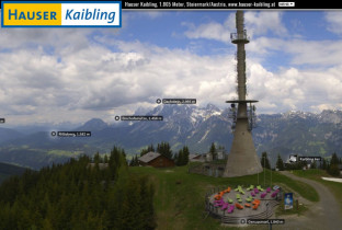 Náhledový obrázek webkamery Haus in Ennstal - Hauser Kaibling