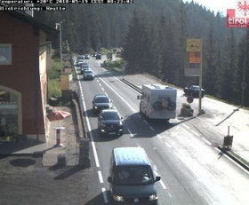 Preview webcam image Fernpassstrasse at Biberwier