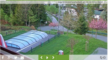 Immagine di anteprima della webcam Fieberbrunn - Feriendorf Wallenburg