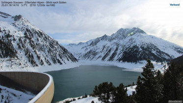 Image d'aperçu de la webcam Finkenberg - Schlegeis Stausee