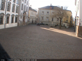 Image d'aperçu de la webcam Hall in Tirol - Stiftsplatz