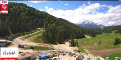 Immagine di anteprima della webcam Seefeld in Tirol - Schanze 2