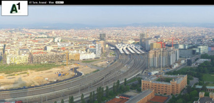 Náhledový obrázek webkamery Vídeň - Arsenal věž