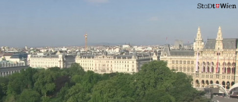 Náhledový obrázek webkamery Vídeň - Burgtheater