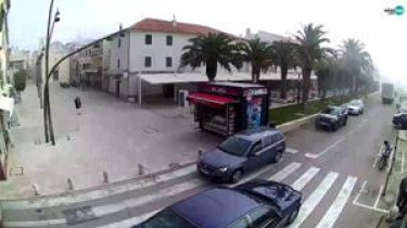 Immagine di anteprima della webcam Novalja - piazza Loža