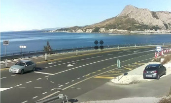 Immagine di anteprima della webcam Omiš - panorama