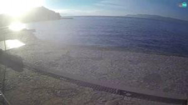 Immagine di anteprima della webcam Selce - Beach - Diving Center