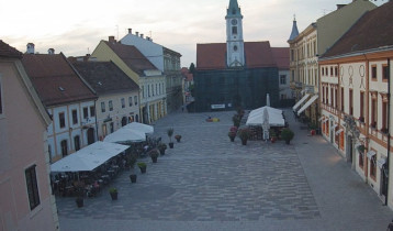 Image d'aperçu de la webcam Varaždin - King Tomislav Square