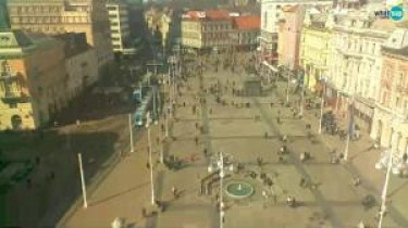 Preview webcam image Zagreb - ban Jelačić Square