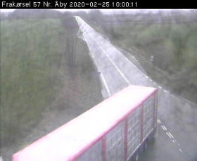 Preview webcam image  Nørre Åby - Rute 313 