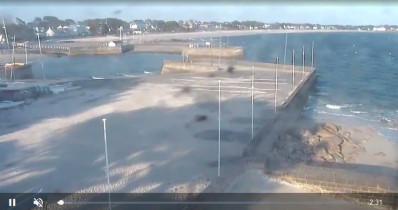 Preview webcam image Carnac - harbor