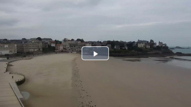 Náhledový obrázek webkamery Dinard - pláž