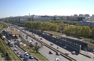 Image d'aperçu de la webcam Paris - Porte d'Aubervilliers