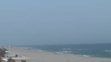 Image d'aperçu de la webcam Canet-en-Roussillon - northern beach