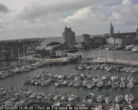 Image d'aperçu de la webcam La Rochelle -  Le Port des Minimes