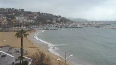 Image d'aperçu de la webcam Le Lavandou - Grande Plage