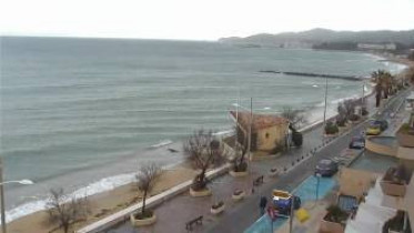 Image d'aperçu de la webcam Le Lavandou - view to sea