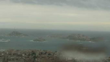 Image d'aperçu de la webcam Marseilles - Les Iles