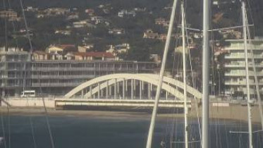 Image d'aperçu de la webcam Sainte-Maxime - Pont