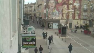 Image d'aperçu de la webcam Montélimar - square l'Europe